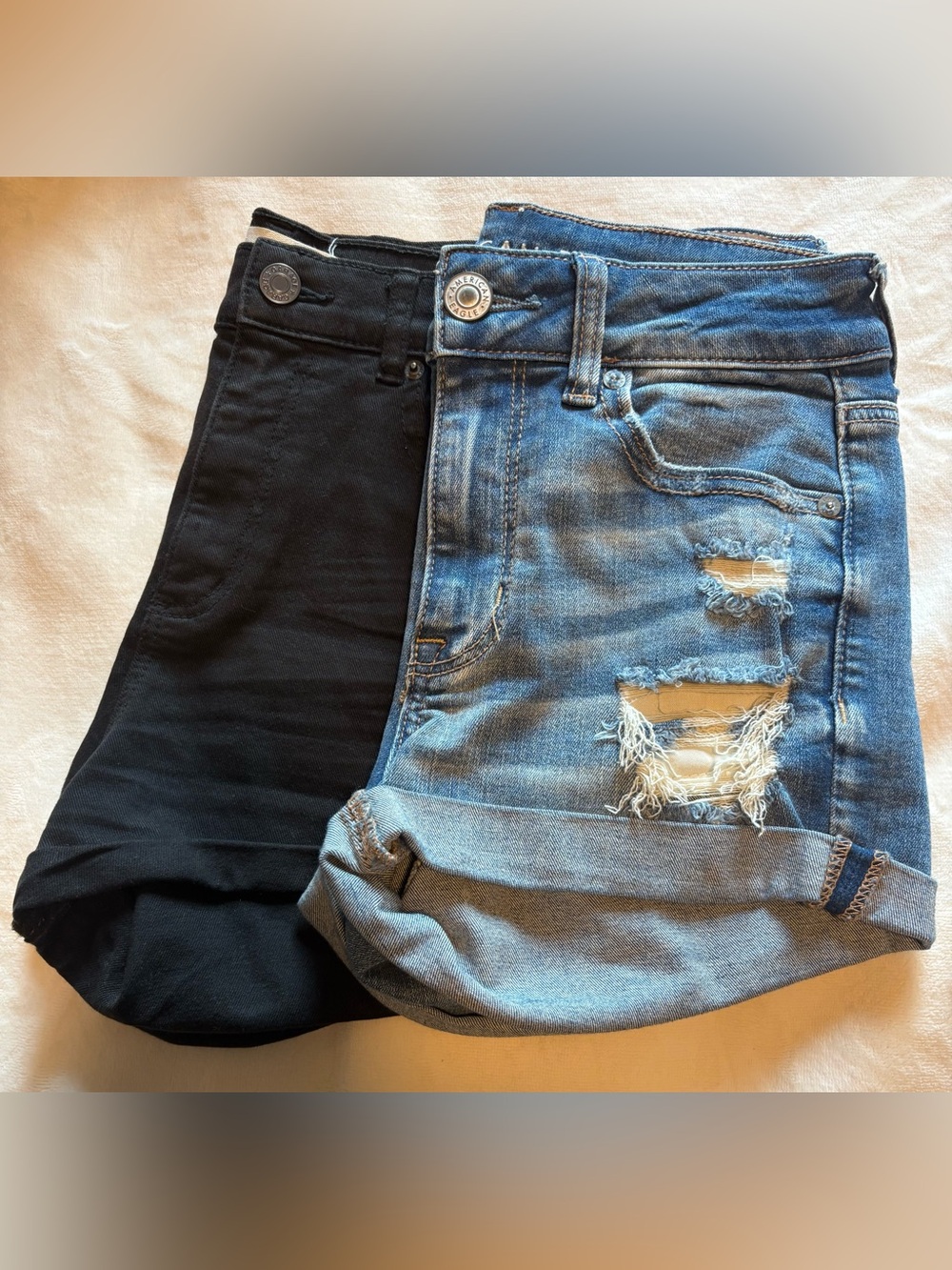 American Eagle and Garage Jean shorts